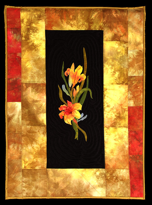 Golden Lilies - SOLD